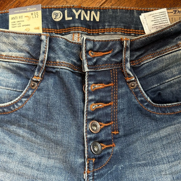 Tom Tailor Denim Denim - Tom-Tailor Distressed Denim ANTI FIT LYNN